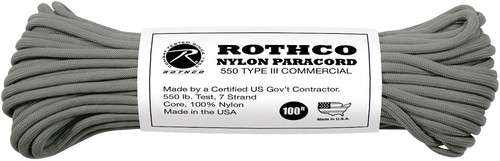 550LB PARACORD Nylon Rope Type III PARACHUTE ROPE (50 or 100 Feet) - Picture 8 of 23