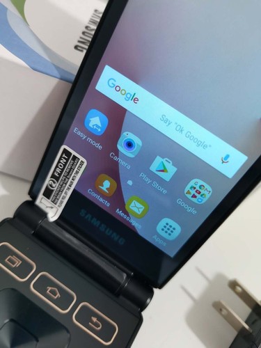 Samsung Galaxy Folder2 SM-G160N SM-G1650W Android 16GB Unlocked Flip phone - Picture 6 of 24