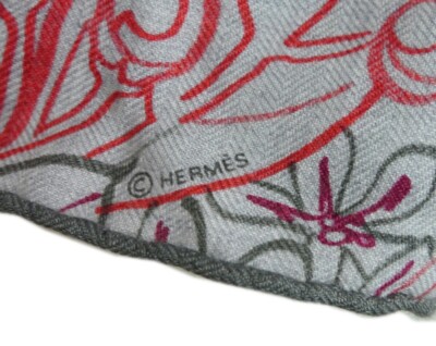 Authentic HERMES Triangle Geant Flamingo Party Coloriage