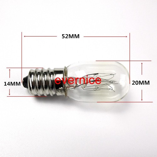 10 bombillas tipo tornillo E14 110V 15W para máquina de coser doméstica Brother - Imagen 2 de 2