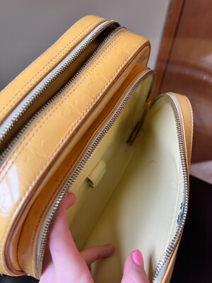 Louis Vuitton Vernis Murray Yellow Backpack | eBay