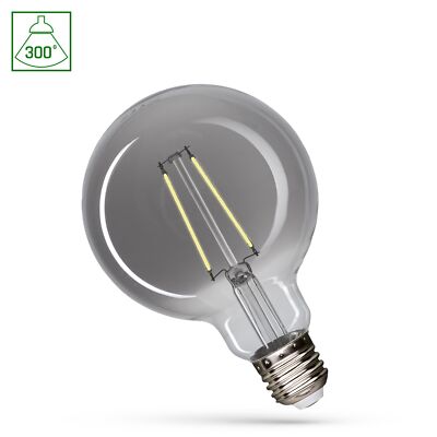 LED E27 4,5W 230V  Neutralweiß FILAMENT COG 310 Lumen 300°