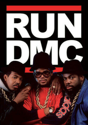 RUN DMC KUNSTDRUCK ART PRINT WALK THIS WAY BANDPICTURE POSTER 40x30cm