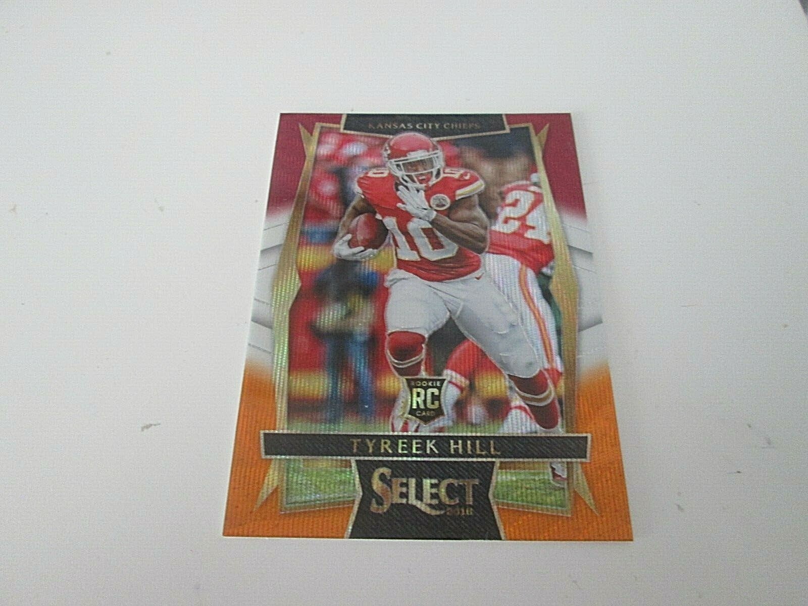 2016 Panini Select Tri-Color Prizm Tyreek Hill Rookie RC #65 CHIEFS! MINT!