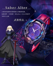 Fate Stay Night Black Saber Alter Cosplay Armor Combination Quartz Watch Gift