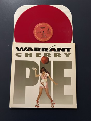 WARRANT - Cherry Pie LP Vinyl EX Limited Red 2018 Press