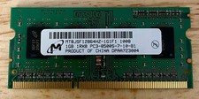 MICRON 1GB MT8JSF12864HZ-1G1F1 7-10-B1 DDR3 SODIMM PC3-8500 1066MHZ -- TESTED