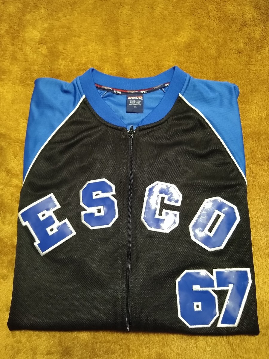 Vintage 90's Willie Esco New York Yankees Blue Zip Sleeveless