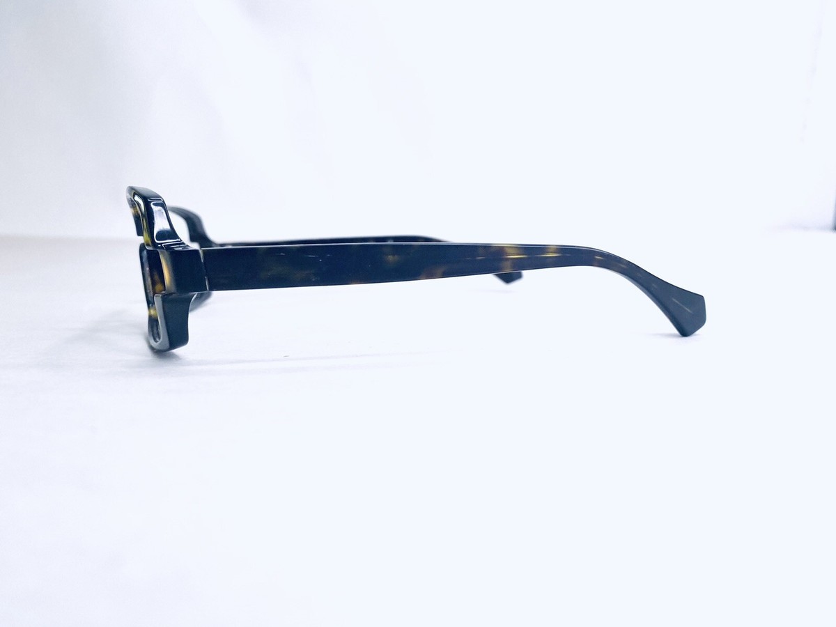 New Face A Face Brown Amber Clear Rectangular Glasses France  display picture 3