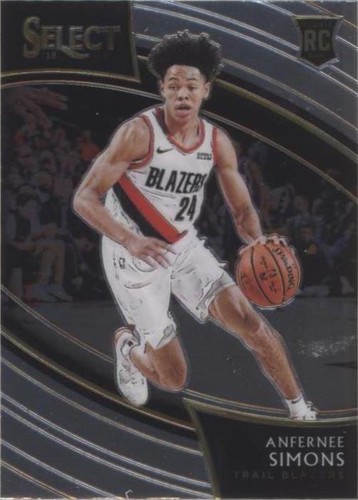 Anfernee Simons RC 2018-19 Panini NBA Hoops Rookie Trail Blazers