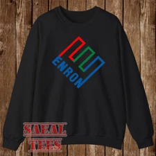 Enron Men's Black Size S-3XL