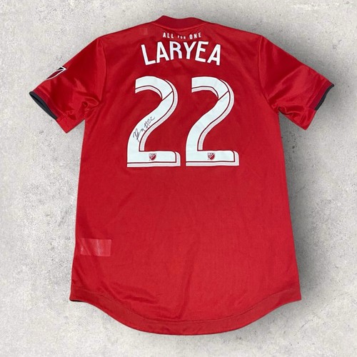 Toronto FC Richie Laryea #22 Soccer Jersey Adult Red Authentic Adidas Men’s - Picture 2 of 12