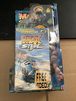 Max Steel Psycho Villain Rare 12in Action Figure