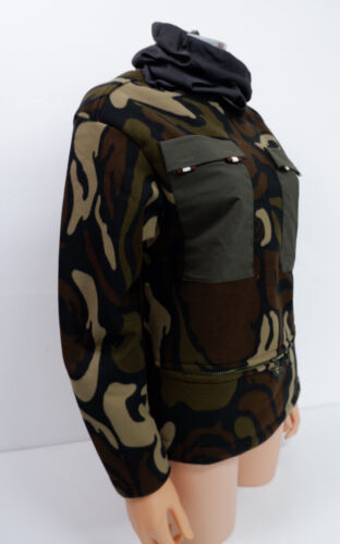 Maharishi MHI Y2K Womens Fleece Sweatshirt Size 10 Camouflage Jacket BNWTS - Picture 6 of 7