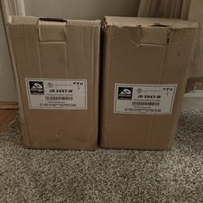 Penton Speaker Audio JD20XT-B Foreground Music Speakers Pair White New