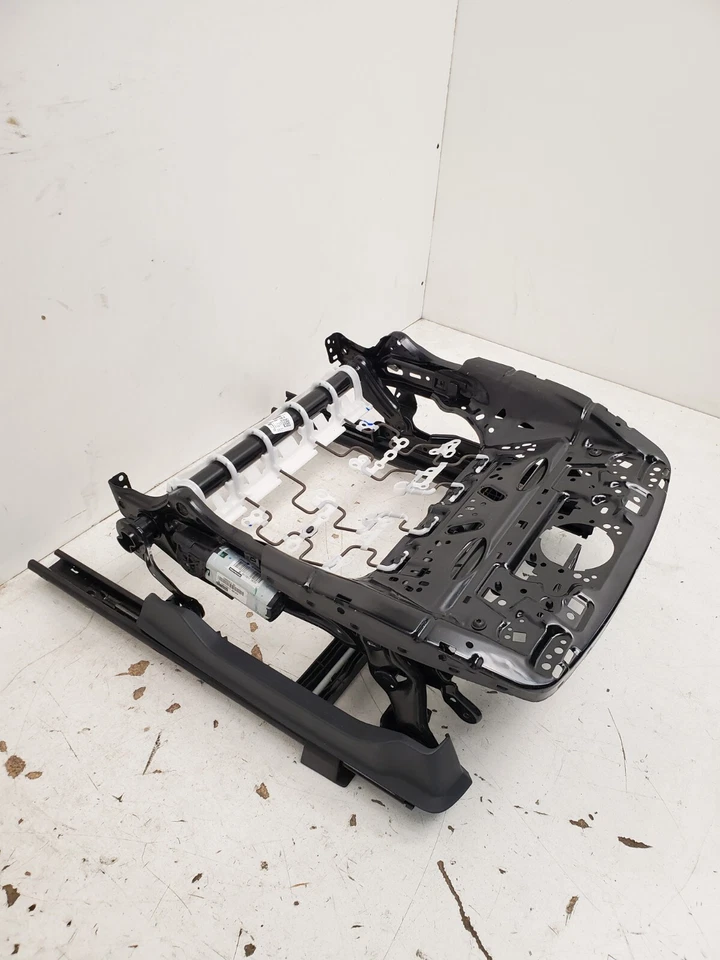 AUDI Q5 2018-2023 asiento delantero derecho marco de pista inferior con motores OEM Foto 4 de 4