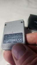 Official GREY SONY MEMORY CARD model SCPH-1020 for Playstation PS1 system