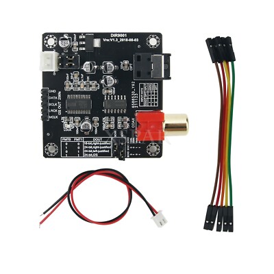 DIR9001 Coaxial Optical Receiver Module SPDIF To I2S 24Bit With Optic Fiber Port