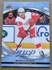 Moritz Seider 2023-24 UD MVP #77 Red Wings