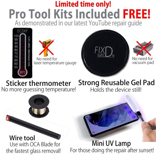 For Apple iPhone 15 Plus Screen Lens Front Glass Only Replacement Kit Guide Tool - Picture 2 of 14