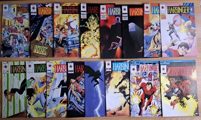 Valiant Comics Harbinger Run Lot #8, 9, 12-21,  23-26 - 16 High Grade Issues