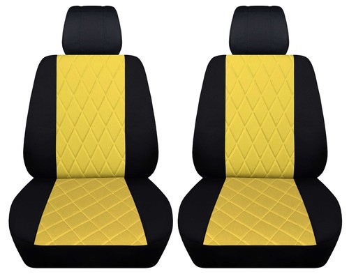 Custom fit Fr SUV car seat covers w/ diamond stitch fits Jeep cherokee 2014-2023 - Picture 13 of 14