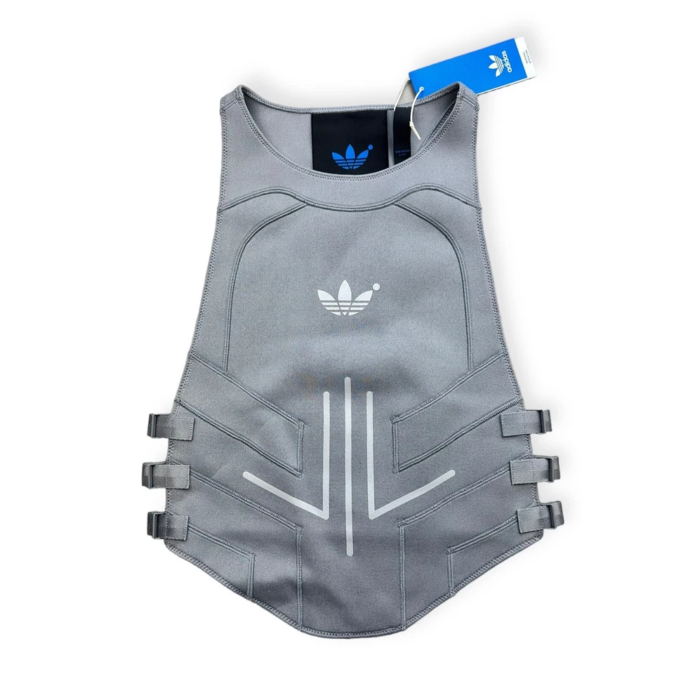 Adidas Blue Version Vest Damen Gr. 30 32 34 36 38 40 42 44 Weste Originals Shirt - Bild 1 von 4