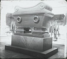 Napoleon Tomb Les Invalides Paris Glass Photo Plate, 8,5x10 cm