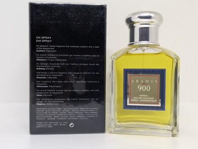 Aramis 900 Herbal EDC 100mL CLASSIC Discontinued Vintage Perfume