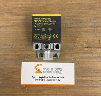 Turck BI15-CK40-AN6X2-H1141 Inductive Sensor 