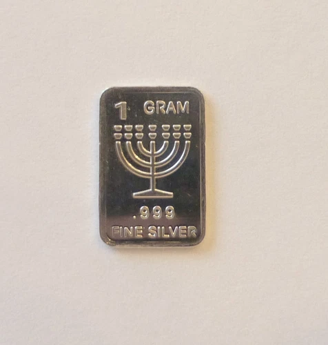 .999 Fine Silver Bar Menorah