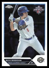 2023 Topps Pro Debut Chrome Nick Biddison   PDC-176 Rancho Cucamonga Quakes