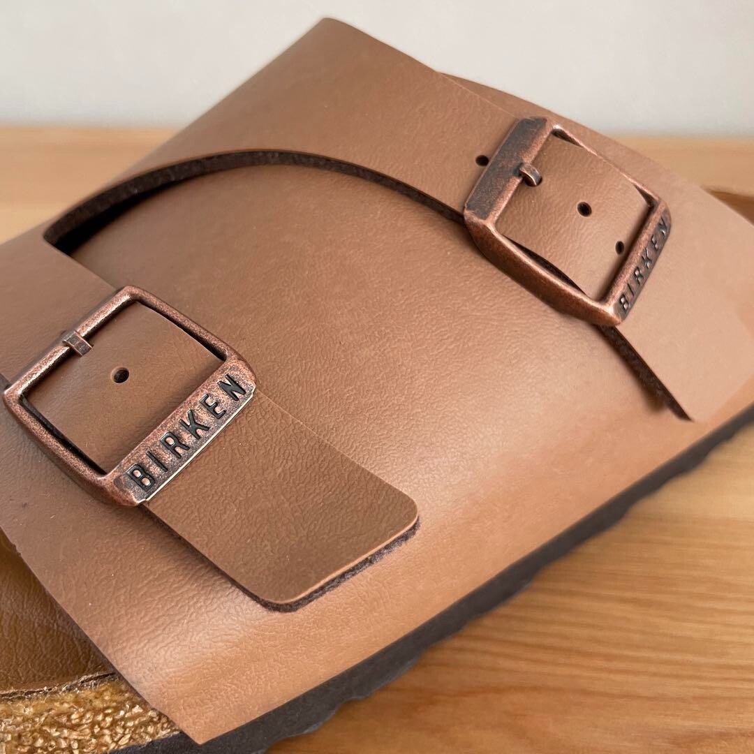 BIRKENSTOCK ZURICH BS Sandals Light Brown Narrow Size 37 JP