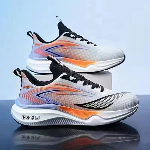 Sneaker da uomo scarpe sportive scarpe da ginnastica scarpe per il tempo libero scarpe da corsa scarpe da tennis - Foto 2 di 21