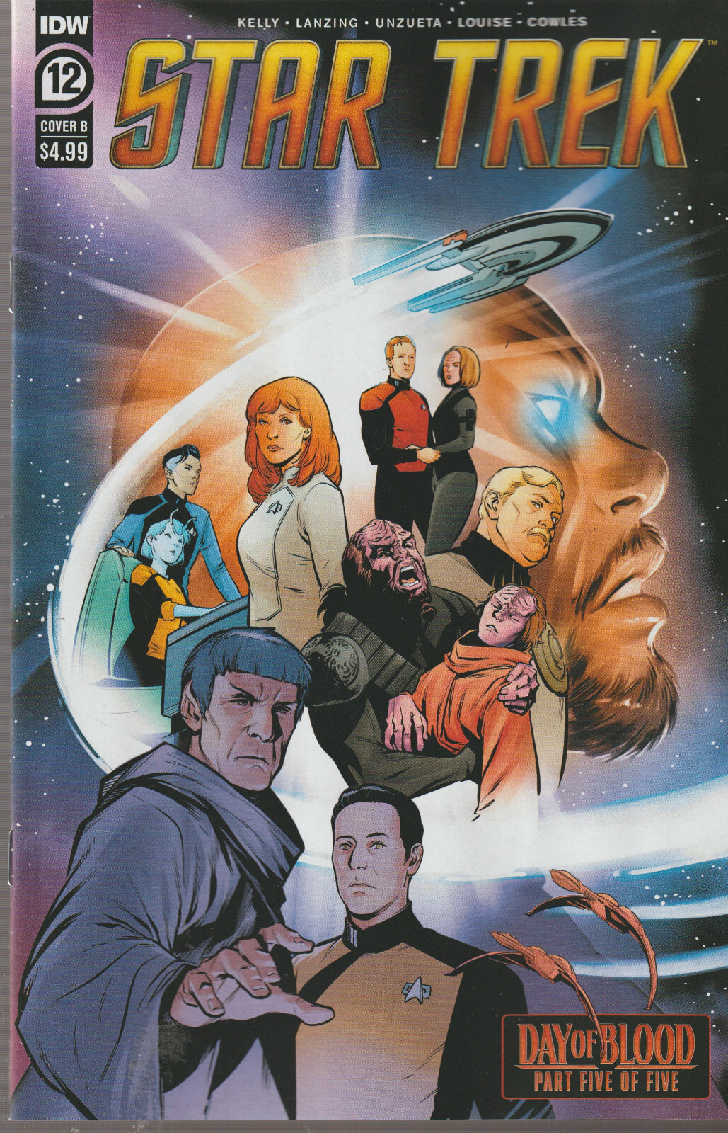 IDW COMICS STAR TREK #12 SEPTEMBER 2023 VARIANT 1ST PRINT NM