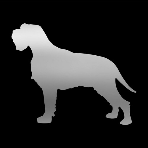 Wirehaired Pointing Griffon Vinyl Decal Car Window Laptop Dog Silhouette Sticker - Picture 7 of 11