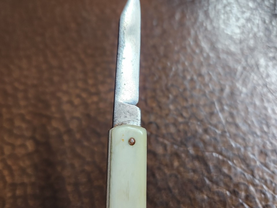 VINTAGE G.SCHRADE PULLBALL KNIFE BRIDGEPORT CT 1940'S U.S.A. ! eBay
