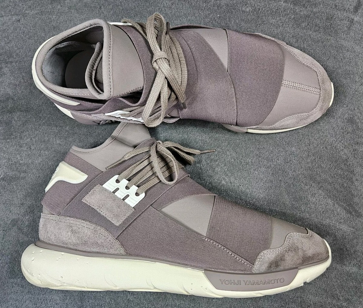 Adidas Men's Sz Y-3 Qasa High Brown Cream White HQ3735 Yohji