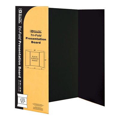 BAZIC Corrugated Presentation Board (Set of 24) Color: Black