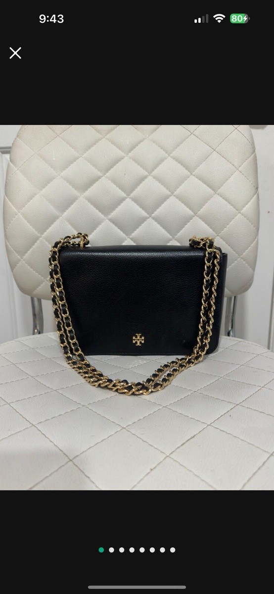 即発 TORY BURCH☆CARTER ADJUSTABLE SHOULDER BAG 67317 Tory Burch 67317 Carter Adjustable Shoulder Bag - Black