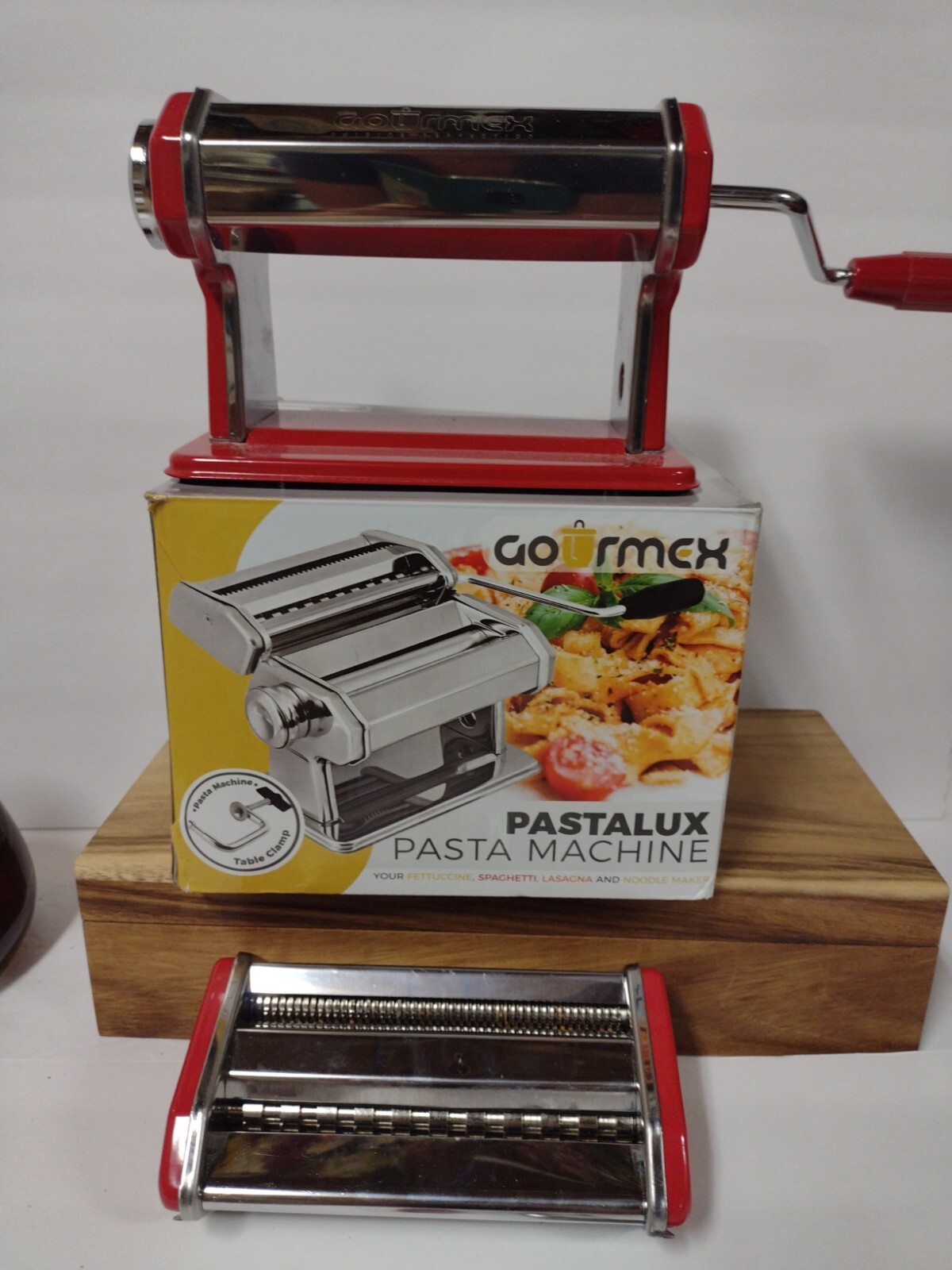 Gourmex Pastalux pasta machine Spaghetti, Lasagna, Noodles Maker with