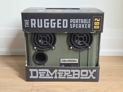 DemerBox DB2 The Rugged Portable Bluetooth Outdoor Speaker