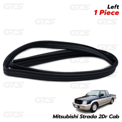 For Mitsubishi Strada 2Dr 1996 2005 Front Lh Glass Run Channel Rubber Seal Door
