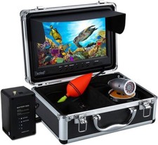 Eyoyo Underwater Fishing Camera  9inch 50m DVR Video Fish Finder 12pcs IR Lights