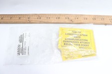 (10-Pk) Electromark Communication Sign 2.125" x 3.25" Y621700