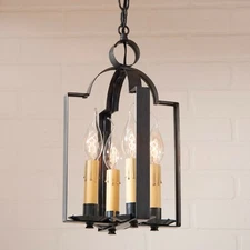Irvin's Four Light Saddle Light, Kettle Black