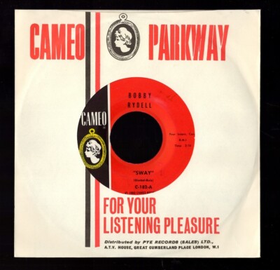 BOBBY RYDELL SWAY / GROOVY TONIGHT Popcorn EX