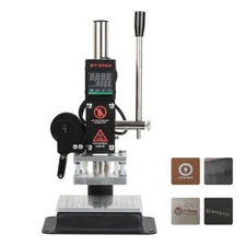 Manual Heat Press Machine Hot Foil Stamping Machine Paper PVC Leather Embossing