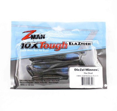 Zman Soft K�der Diezel MinnowZ 4 Zoll 5/Pack The Deal (8408)
