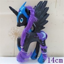 14cm My Little Pony Brushable NIGHTMARE MOON Princess PVC Model Toy Kids Gift UK